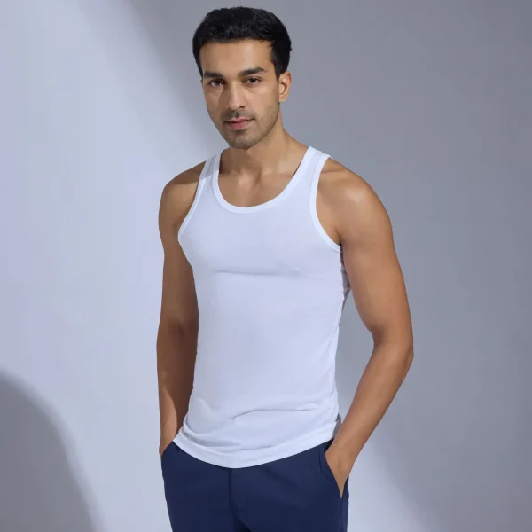flow ibex men's vest – premium quality cotton